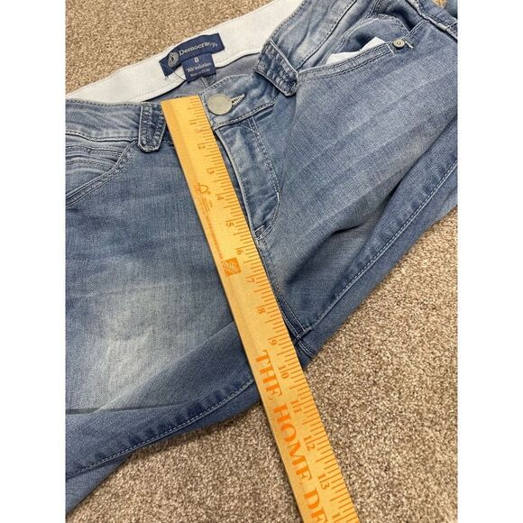 Democracy womens Ab Solution skinny jeans sz 8 9” rise blue jeans stretch denim - Picture 6 of 12